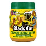 Black Cat Crunchy Peanut Butter No Sugar 400gr