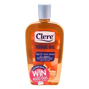 Clere Argan Oil + Sweet Almond Oil + Vitamin E Tissue Oil 100ml