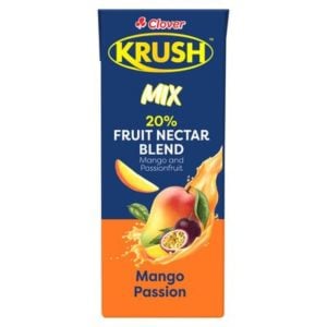 Clover Krush Mix 20% Mango Passion Fruit Nectar Blend 200ml