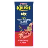Clover Krush Mix 40% Cranberry Crush Fruit Nectar Blend 200ml