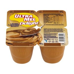 Danone Ultramel Delight Caramel Dessert 4x100gr