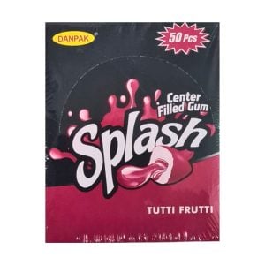 Danpak Splash Tutti Frutti Flavoured Gum 50's
