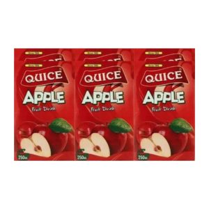 Quice Fruit Juice Apple Flavour 6x250ml