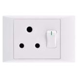 SR Switch Plug 4x2 Single 3 Pin