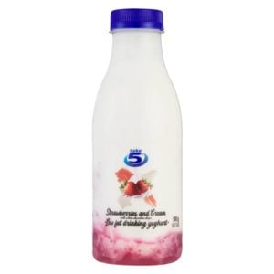 Take 5 Strawberries And Cream Flavoured Drinking Yoghurt 300gr