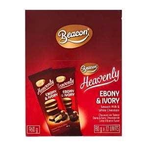 Beacon Slab Heavenly Ebony And Ivory 12x80gr