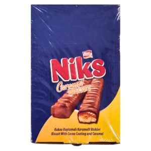 Bifa Niks Caramel Biscuit Chocolate 24s