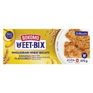 Bokomo Weet-Bix Banana Flavoured Wholegrain 375gr