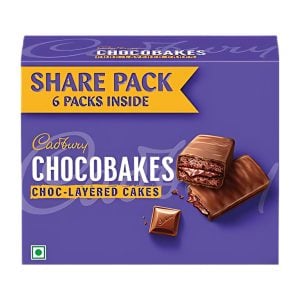 Cadbury Chocobakes Choc-Layered Cakes 57.5gr