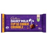 Cadbury Dairy Milk Slab Fudge Cookie Crumble Chocolate 150gr