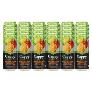 Cappy Still Orange Mango 100% Fruit Juice Blend 24x330ml