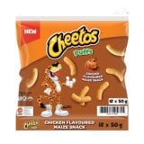 Cheetos Puffs Chicken Flavoured Maize Snack 12x50gr