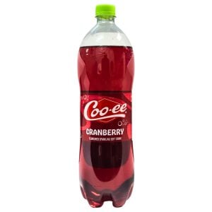 Coo-ee Carbonated Soft Drink Cranberry Flavoured 1.25lt