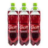 Coo-ee Carbonated Soft Drink Cranberry Flavoured 6x1.25lt