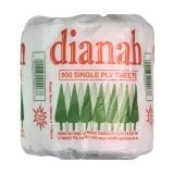 Dianah Toilet Roll 500 Sheets 1 Ply 1s
