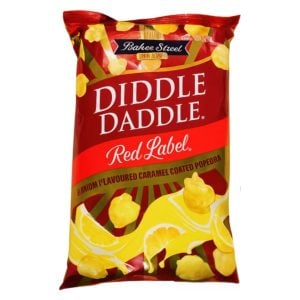 Diddle Daddle Red Lable Lemon Flavoured Caramel Coated Popcorn 150gr