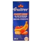 Fruitree Strawberry And Banana 30% Fruit Nectar Blend 200ml
