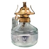 Golden Glass Based Paraffin Lamp