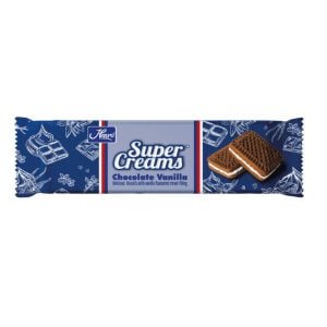 Henro Super Creams Chocolate Vanilla Flavour 125gr