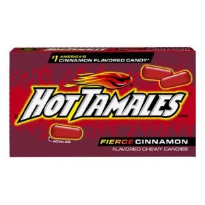 Hot Tamales Fierce Cinnamon Chewy Candy 120gr