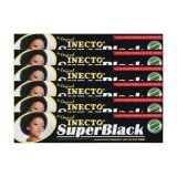 Inecto Super Black Hair Colour Creme 6x28ml