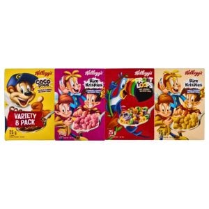 Kelloggs Variety Pack Cereal 8x25gr