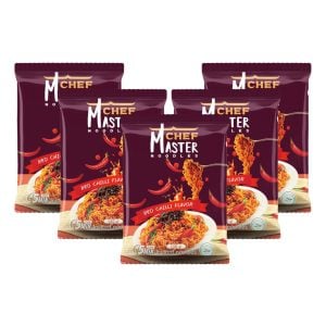 Master Chef Red Chilli Flavor Noodles 5x130gr