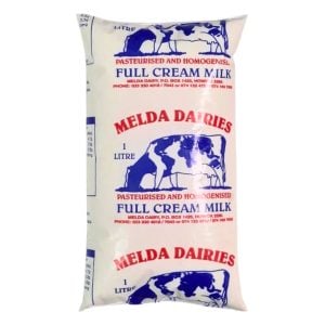 Melda Dairies Full Cream Fresh Milk Sachet 1lt