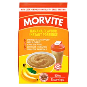 Morvite Banana Flavour Instant Porridge 500gr