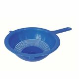 Plastic Collander Small With Handle - Click On Item For Colour Options