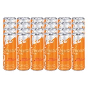 Red Bull The Apricot Edition Apricot And Strawberry Flavour Energy Drink 24x250ml