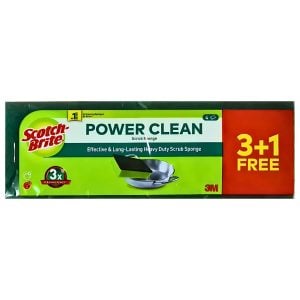 Scotch-Brite Scrubbing Sponge 3s