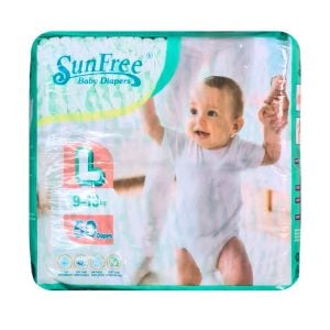 Sunfree Baby Diapers Large 50's