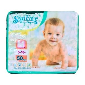 Sunfree Baby Diapers Medium 50's