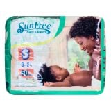 Sunfree Baby Diapers Small 50's