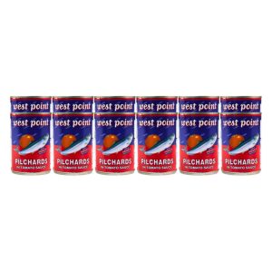 West Point Pilchards In Tomato Sauce 12x400gr