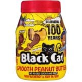 Black Cat No Added Sugar And Salt Smooth Peanut Butter 800gr