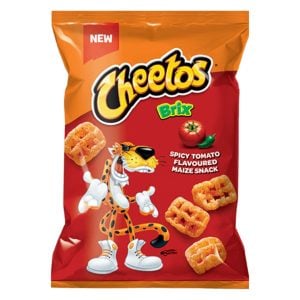 Cheetos Brix Spicy Tomato Flavoured Maize Snack 50gr