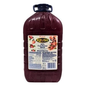 Clover Krush 40% Fruit Nectar Blend Mixed Berries 3lt
