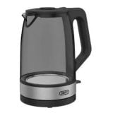 DEFY Glass Kettle Black WK5300G 1.7lt