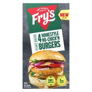 Fry's Plant-Based 4 Homestyle No-Chick'n Burgers 320gr