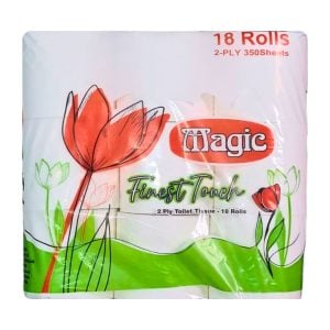 Magic Finest Touch Toilet Tissue 2 Ply 18s