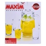 Maxim Clear Glass Drinking Set 5pcs