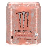 Monster Energy Drink Ultra Peachy Keen 4x500ml