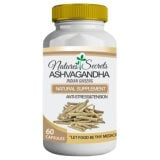 Natures Secrets Ashvagandha Indian Ginsen Capsules 60's