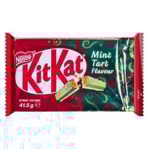 Nestle Kit Kat 4 Finger Chocolate Mint Tart Flavour 41.5gr