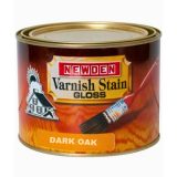 Newden Varnish Stain Gloss Dark Oak 500ml