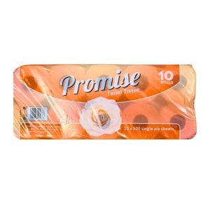 Promise Toilet Tissue 500 Sheets 10s