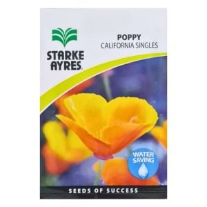 Starke Ayres Poppy California Singles Seeds
