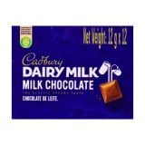 Cadbury Dairy Milk Chocolate Tablet 12x12gr